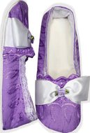 Made to Fit You Purple Eyelet Adult Baby Sissy Slippers Booties by Leanne's