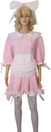 50" Ready to Wear Pink Dress with Huge Hair bow Adult Sissy Dress by Leanne's