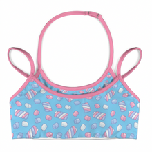 Candy Marshmallow Double Strap Sports Bra