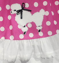 Custom Fit Pink White Polka Dots Poodle Skirt Adult Sissy Dress by Leanne's