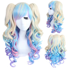Two Pigtails Curls Sissy Lolita Wig - 10 Colors