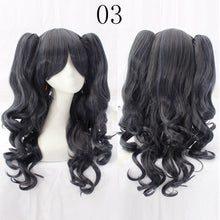 Two Pigtails Curls Sissy Lolita Wig - 10 Colors