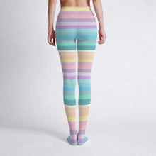 Pastel Candycore Stripes Sissy Tights