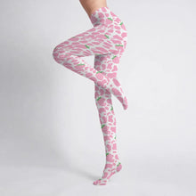 Pink Strawberry Moo Pantyhose Sissy Tights