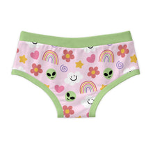 Pink Alien Rainbows Men's Cotton Underpants Sissy Undies