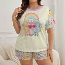 Rainbow Moobaby Cozy Cows 2pc Rainbow Pajama Set
