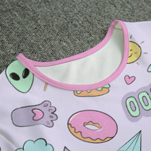 Y2K Galaxy Baby Adult Sissy Unisex Snap Crotch Onesie