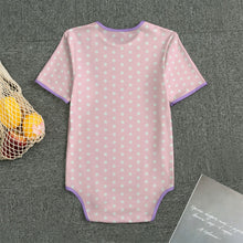 Good Girl Pink Heart Polka Dots Adult Baby Onesie