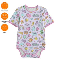 Y2K Galaxy Baby Adult Sissy Unisex Snap Crotch Onesie