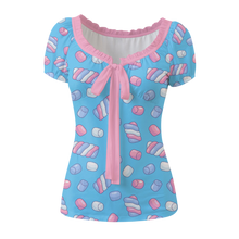 Candy Marshmallow Sweet Charm Blouse