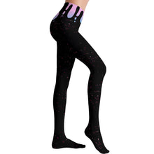 Midnight Melt Black Sissy Stretch Tights