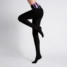 Midnight Melt Black Sissy Stretch Tights