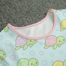 Tiny Turtle Short Sleeve ABDL Snap Crotch Onesie