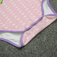 Good Girl Pink Heart Polka Dots Adult Baby Onesie