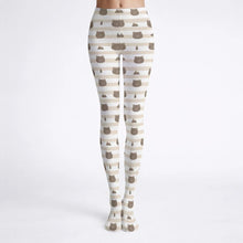 Cozy ABDL Teddy Bear Stretch Tights