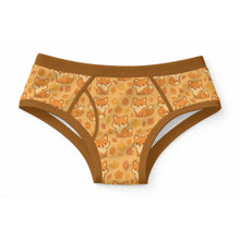 Fall Leaves Fox Men's Sissy Briefs Cotton Undies