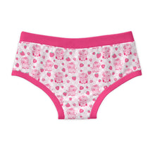 Cute Pink Cow Strawberry Men's Cotton ABDL Sissy Undies