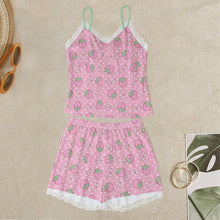 Pink Strawberry Sweetheart Cammi 2pc Jammies