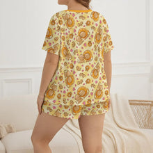 Baby Lion Cuddles Adult Jammies Shorts Pajamas Set