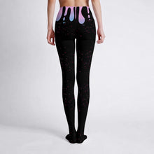 Midnight Melt Black Sissy Stretch Tights