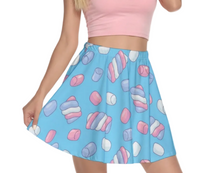 Candy Marshmallow Sissy Play Skirt
