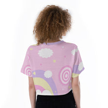 Sweet Pink Candy Soft Crop Play Tee