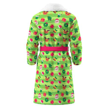 Christmas Jammies Fleece Bathrobe