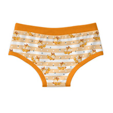 Orange Fox Stripes Adult Baby Men's Cotton Sissy Undies