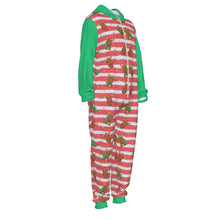 Merry Moose Christmas Hooded Adult Baby Pajamas