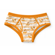 Orange Fox Stripes Adult Baby Men's Cotton Sissy Undies