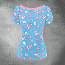 Candy Marshmallow Sweet Charm Blouse