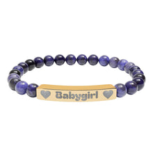 Babygirl Natural Stone Bracelet - 7 Colors