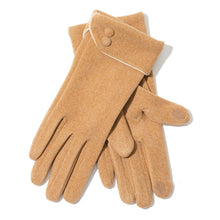 Women's Fleece-lined Warm Graceful Button Gloves - 5 Colors