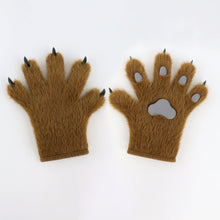 Handmade Plush Cat's Paw Gloves