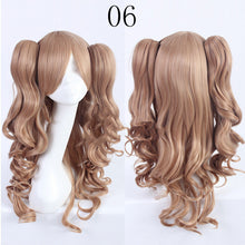 Two Pigtails Curls Sissy Lolita Wig - 10 Colors