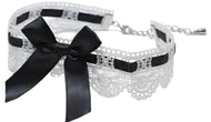 Choker Necklace Lace Collar Accessories for Sissy Lolita Dress up