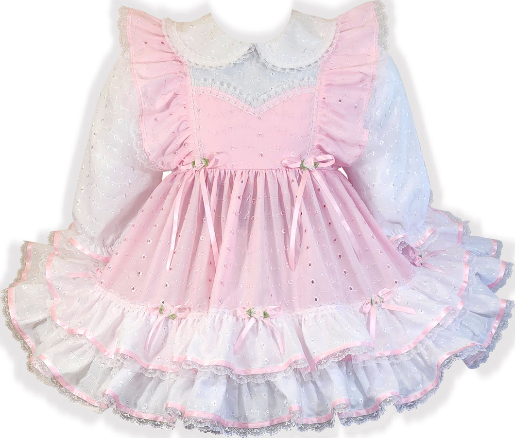 abdl pink dress Pink Princess Adult Onesie Dress Skirt Cute Cosplay