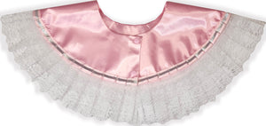 Lace Ruffle Pink Satin Adult Sissy Little Girl Collar by Leanne's