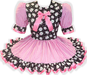 Ready to Wear Pink Gingham Sheep Adult Sissy Dress by Leanne's