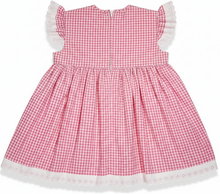 Zera Custom Fit Pink White Gingham Sleeveless Sun Dress Adult Sissy by Leanne's