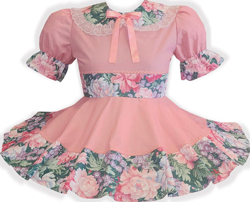 Ready to Wear Rose Spring Floral Adult Sissy Dress by Leanne's