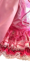 Latasha Custom Fit Pink Satin Lined Locking Dress Padlocks & Attached Panties by Leanne's