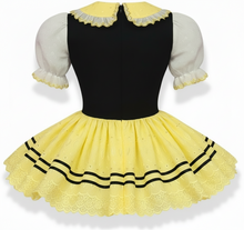 Kendra Custom Yellow Eyelet Broderie Anglaise Adult Sissy Dress by Leanne's