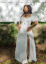 Ivory Goddess Sissy Maxi Dress Gown