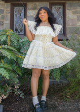 Yellow Rose Garden Party Sissy Dress