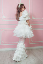 Pearl Princess White Sissy Corset Top