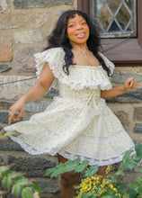 Yellow Rose Garden Party Sissy Dress