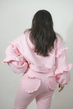 Pink Heart Butt Pocket Sissy Joggers