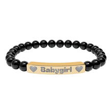 Babygirl Natural Stone Bracelet - 7 Colors
