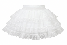 Pearl Soufflé Sissy Lace Ruffle Petticoat Skirt